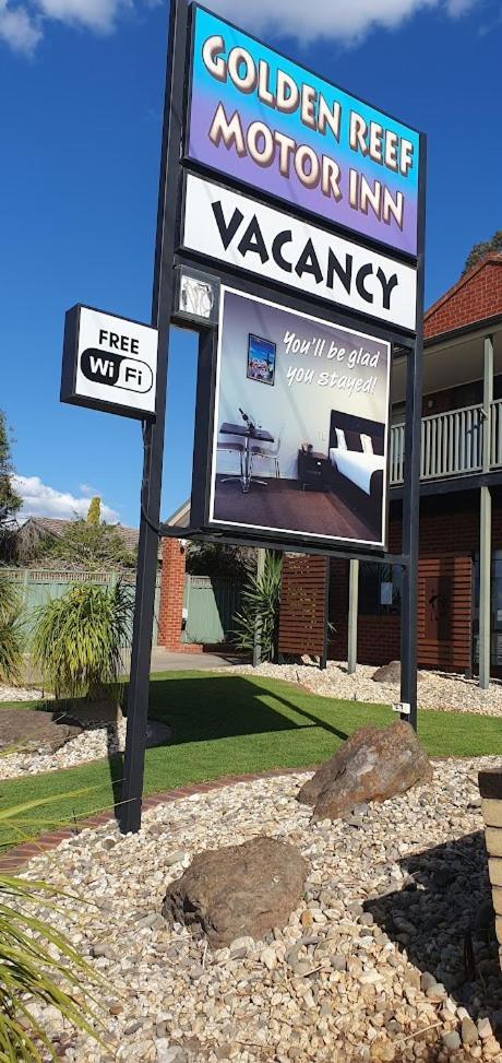 Golden Reef Motor Inn ベンディゴ エクステリア 写真